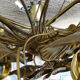 Henri Fernandez Applique or Ceiling Lotus Flower 106 cm