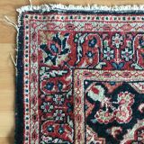 Oriental carpet navy blue and red 200x130cm
