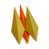 Wall lamp by Svend Aage Holm Sørensen for Holm Sørensen &Co., 1950s