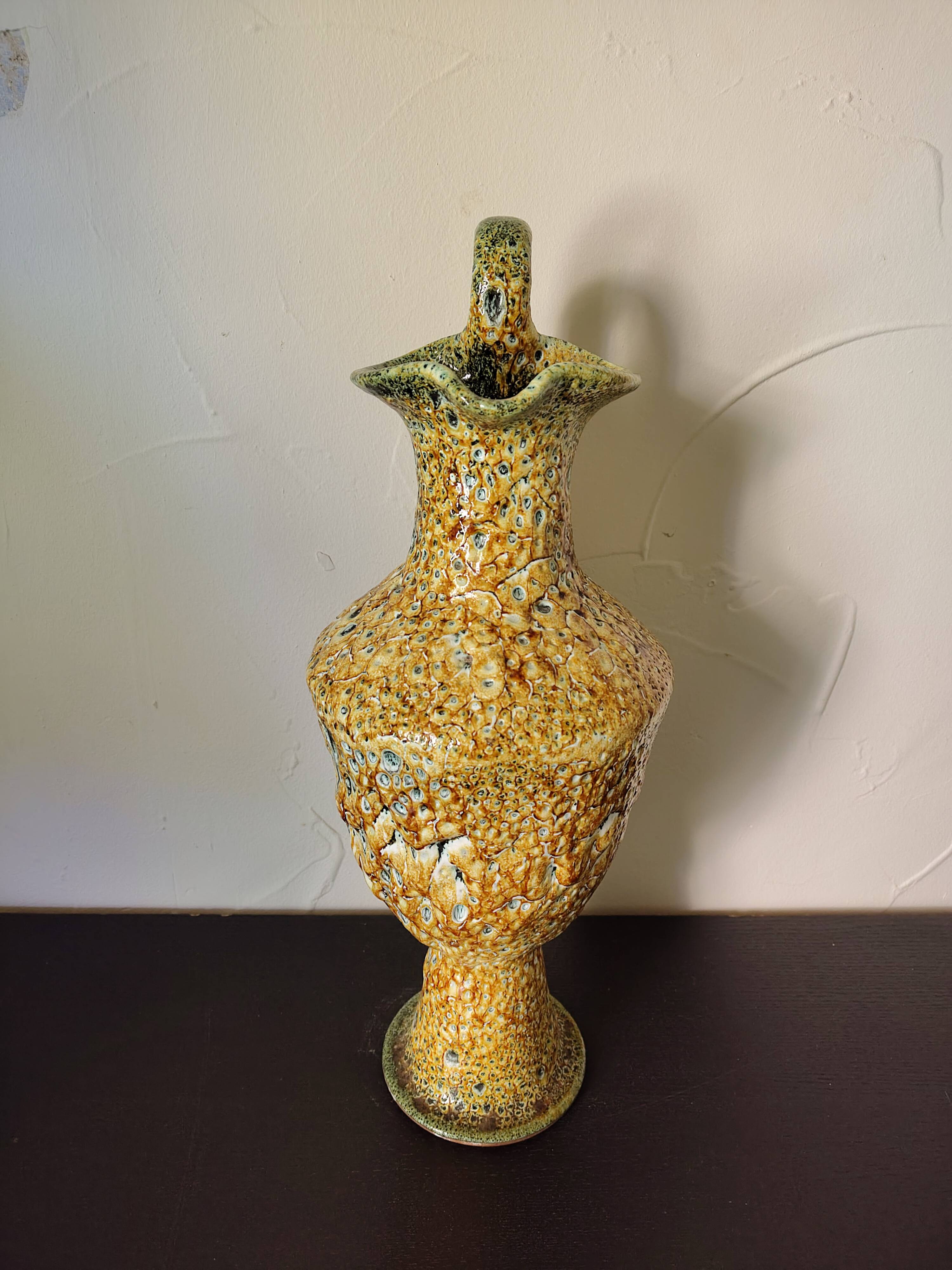 Jars / Honey enamel lava