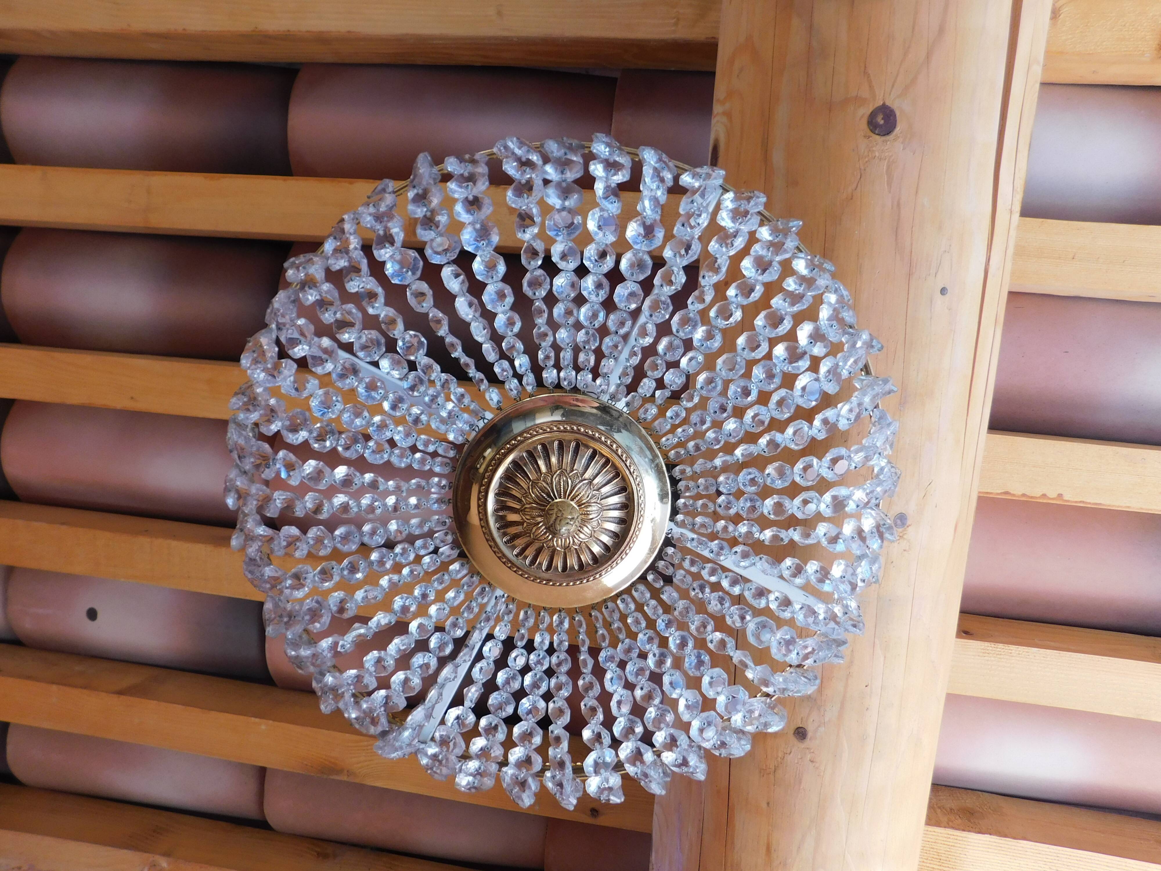 Ceiling light stamps basket ø 46 cm