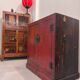 Red lacquered furniture from Shanxi Province (Northern China)