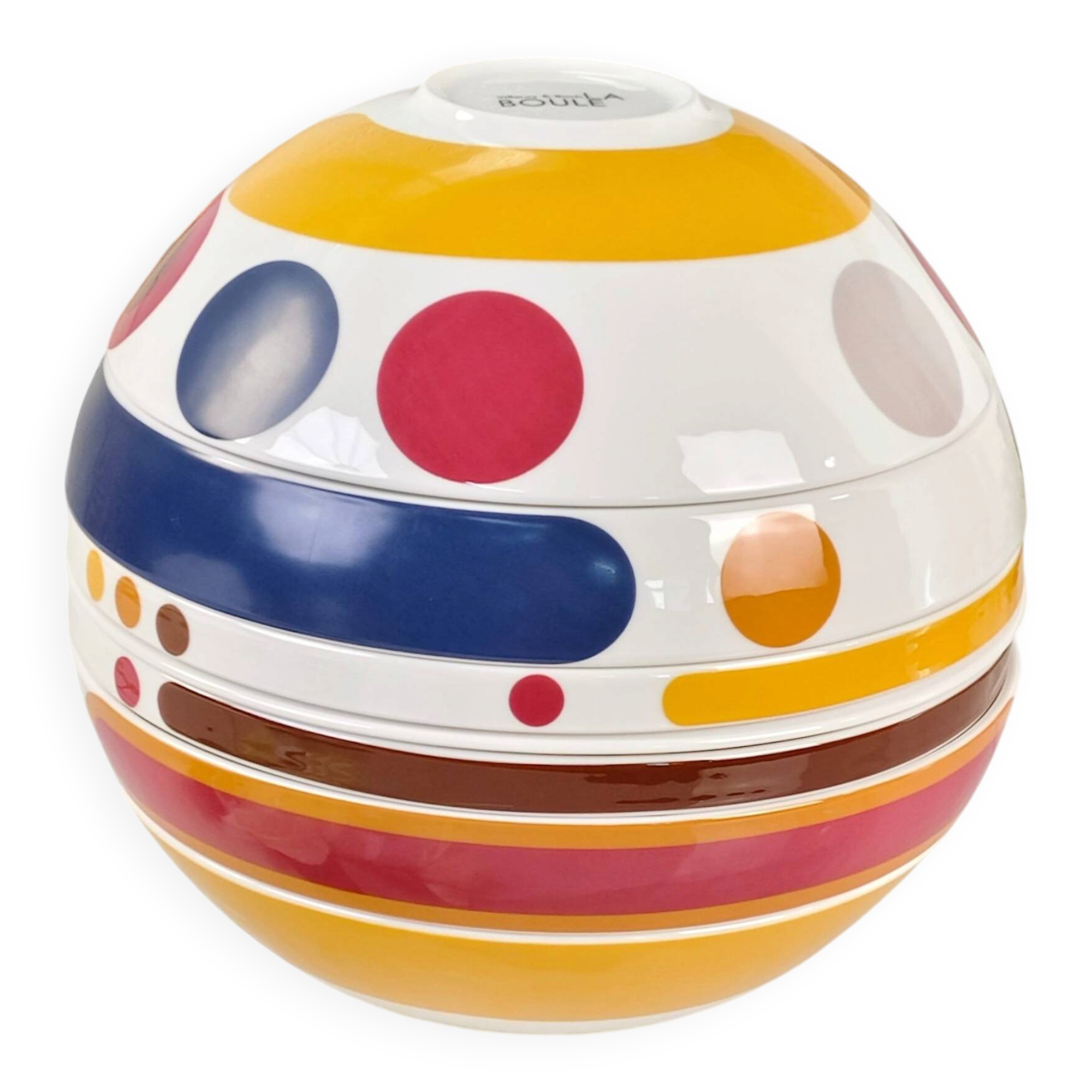 Villeroy & Boch La Boule Miami – Ensemble de vaisselle en porcelaine complet