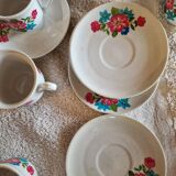 Hand-painted coffee service