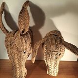 Wall decoration 2 seagrass animals