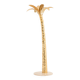 Mid century modern decorative solid brass palm