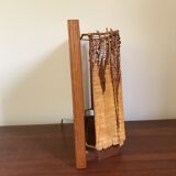 Pair of sconces in vegetable leaves