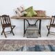 Navy Blue Vintage Runner Rug, 75x231Cm SK 6884
