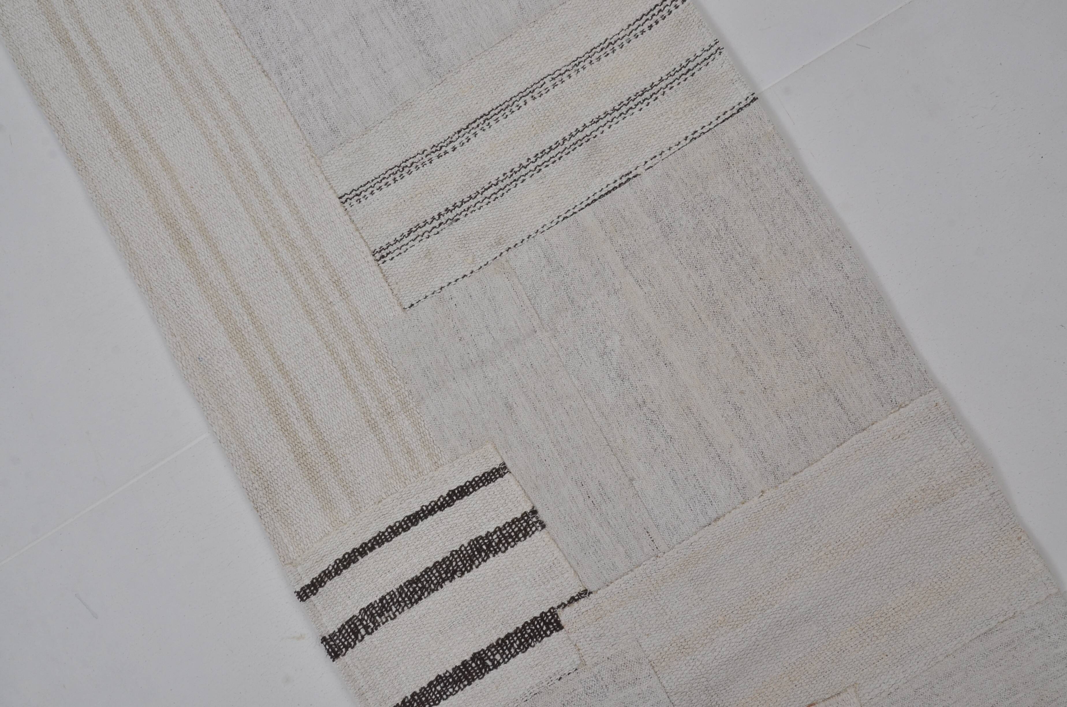 Stripe Vintage Hemp Runner sku 3809