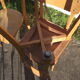 4 50s/60s bistro chairs