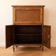 Louis XV drop-leaf secretary in solid oak