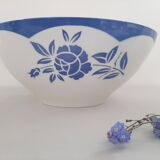 Saladier ancien signé Digoin Sarreguemines France modèle Corsica