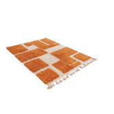 Tapis en laine pure fait main traditionnelle 150x250 cm