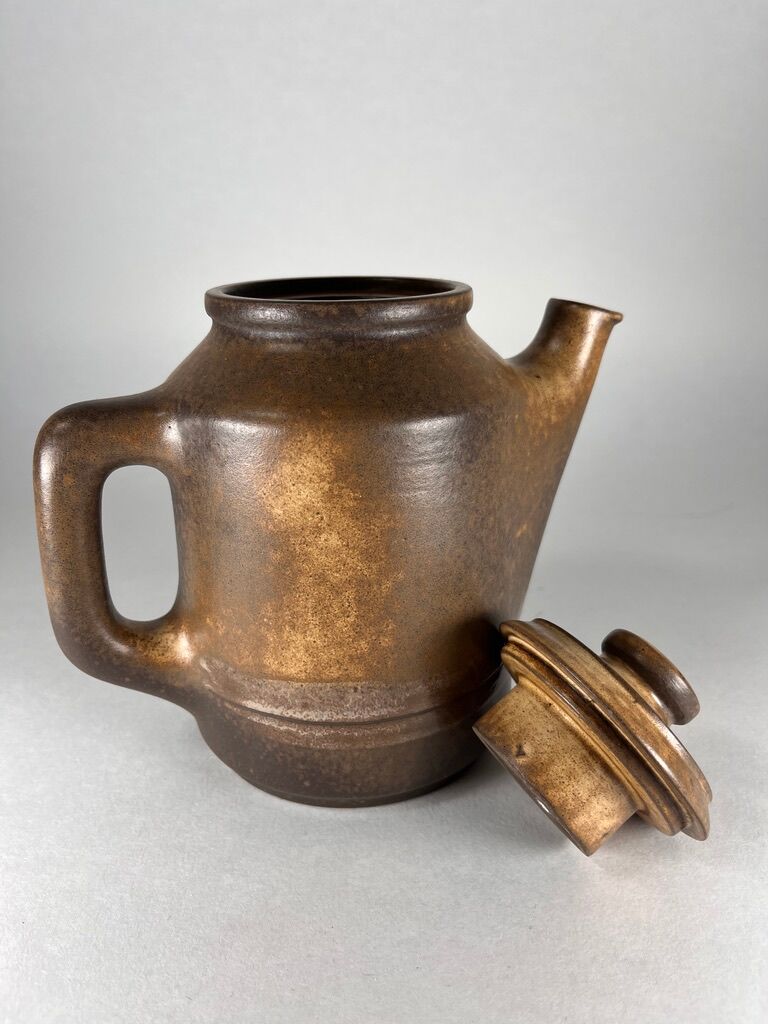 Ceramic teapot by Daniel Chaponet Vintage French 70