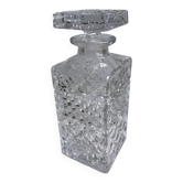 Carafe à whisky en cristal années 60-70