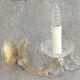 Pair of mid-century Murano glass tassel sconces, Treviso, Italy