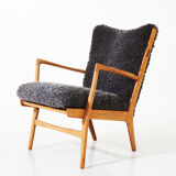 Fauteuil modèle AP16 conçu par Hans Wegner pour AP Stolen, Danemark, années 1950