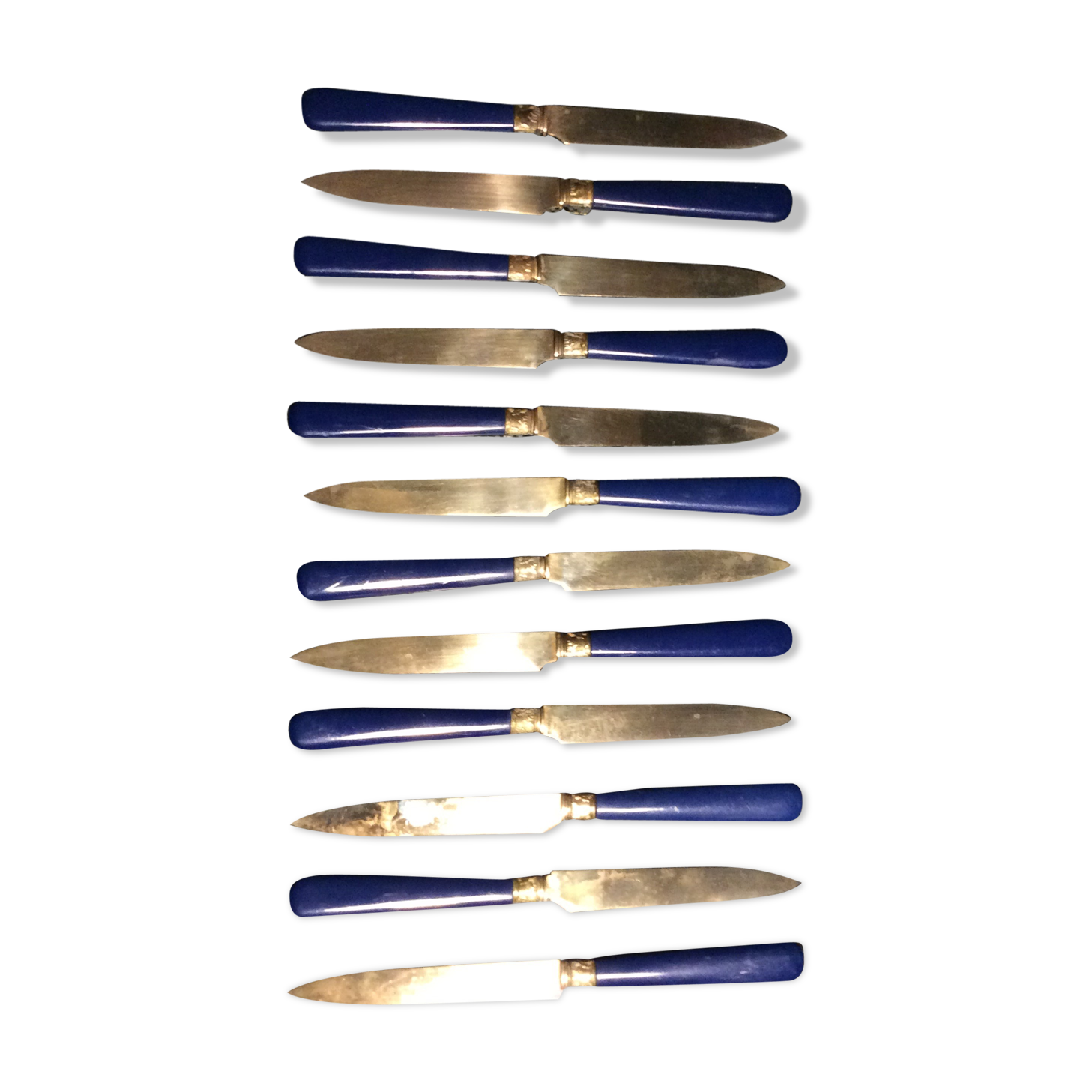 Brass fruit knives