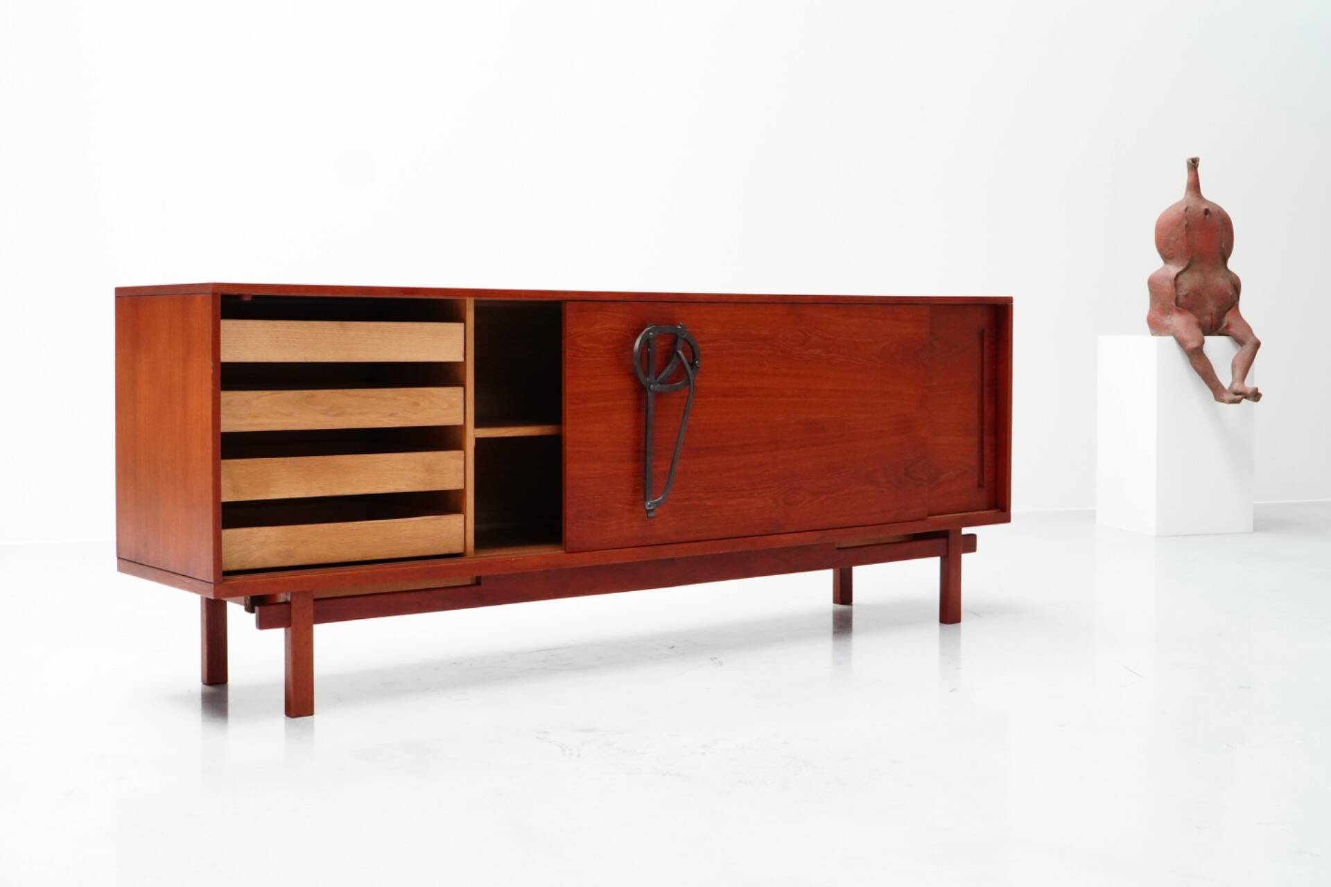 Jean Batenburg, Sideboard with Émile Souply Handle