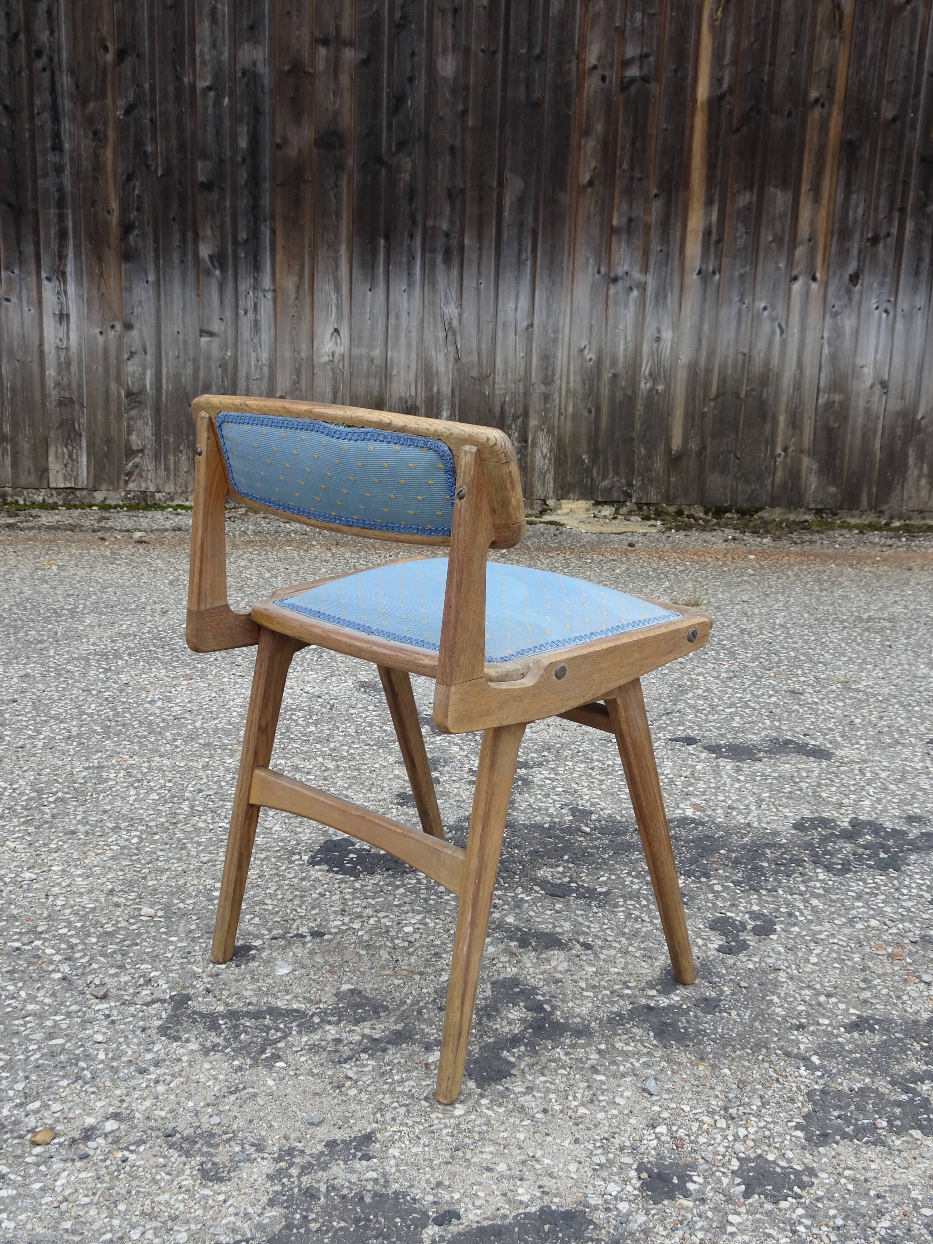 Chaise de Michel Ducaroy, modèle 628, édition SNA Roset vers 1958.