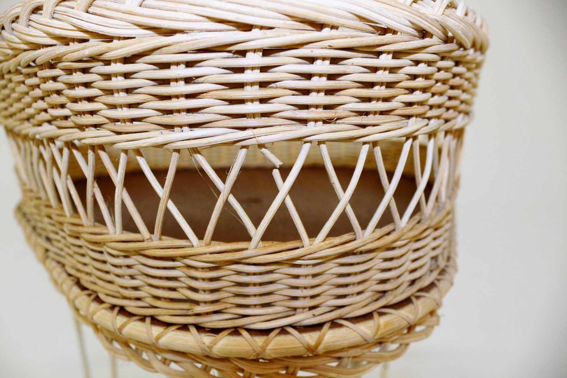 Teak and metal indoor gardener, Sweden, 1950