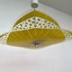 Mid-century design glass pendant by Napako, Czechoslovakia, 1970s.