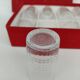 Set of 8 Baccarat crystal cups, Nancy model.