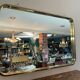 Brass mirror 1960 105x70cm