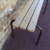 Former school bench