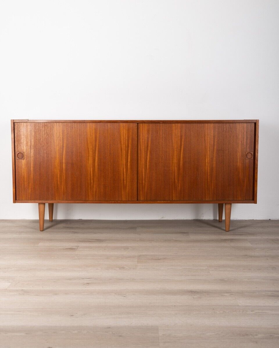 Vintage Sideboard Teak Wood Danish Design, 1960s
