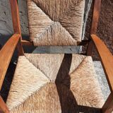 Pair of straw armchairs (Josep Torres Clavé, 1936)