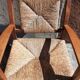 Paire de fauteuils paille (Josep Torres Clavé, 1936)