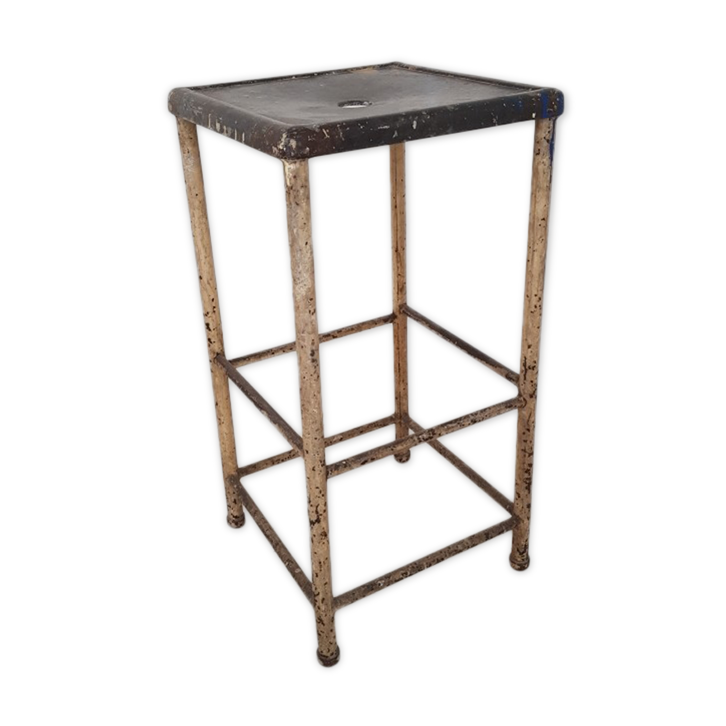 High industrial 1940s tabouret