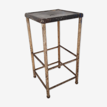 High industrial 1940s tabouret