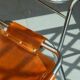 Chair Les Arcs Charlotte Perriand – Vintage patinated leather from the 60s/70s