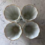Service de 4 tasses Limoges 