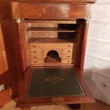 Empire secretary in walnut.