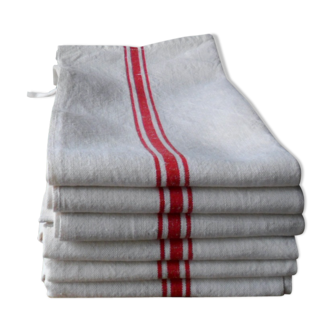 Set of 6 old cloths in Métis