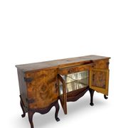 Buffet en noyer burr italien, années 1930.
