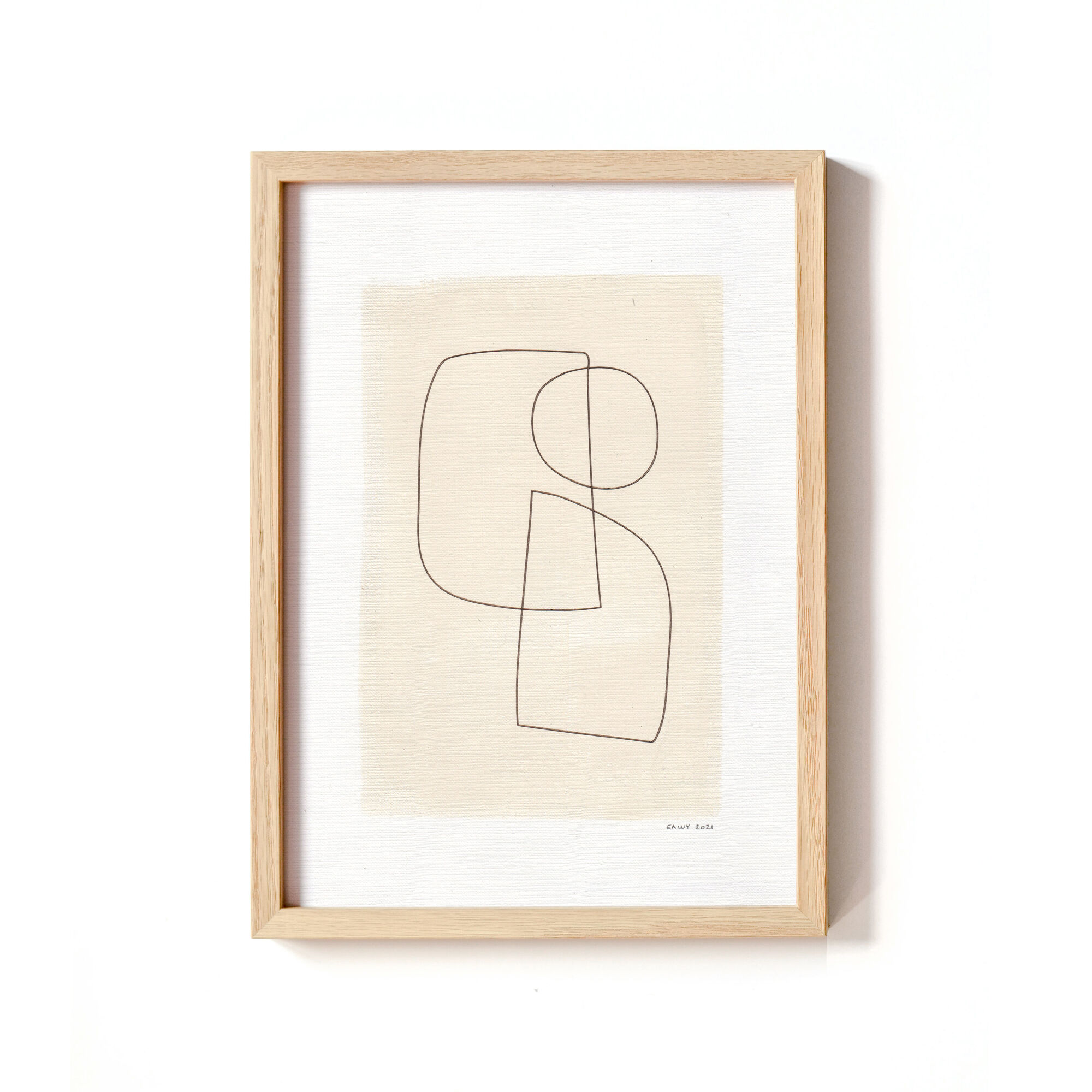 Painting and illustration on paper • T515 • signed Eawy