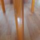Vintage wooden tripod stool