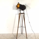 theater spot on wooden tripod