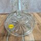 Vase Art Déco « Fusée » en verre moulé