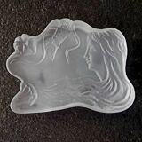 Rare sculpture Art Deco / plat à anneaux