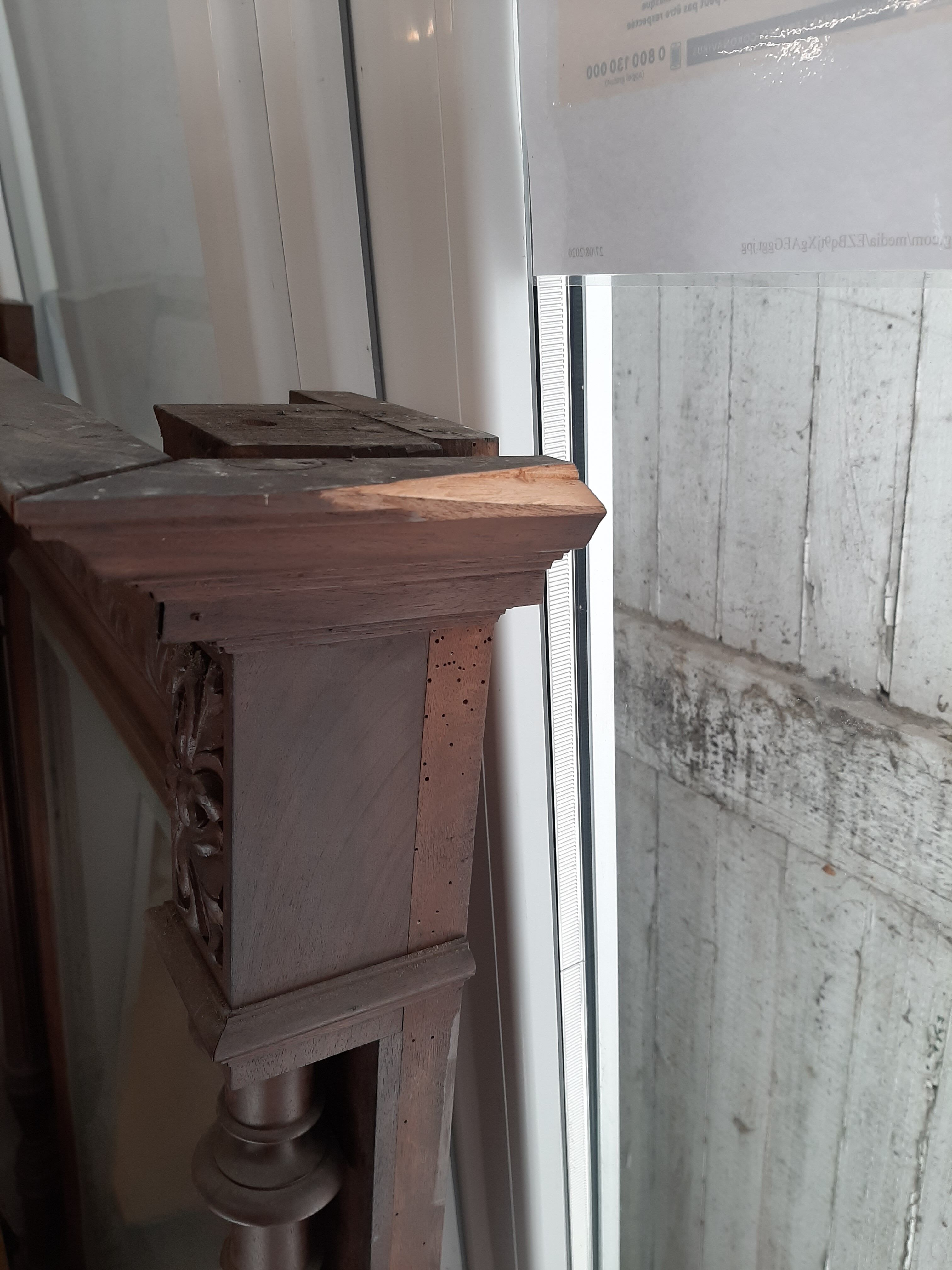 Wooden Mirror 107x138cm