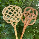 Wicker carpet beater