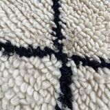 Beautiful vintage carpet of benin ouarain 90x220 cm