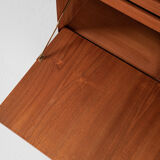 Danish cabinet in 2 parts in teak by Svend Aage Rasmussen for Alderslyst Møbelfabrik