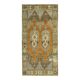 Vintage Turkish Oushak Handmade Wool Rug 117x231