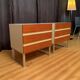 Ensemble de deux commodes Interlübke, Allemagne, années 1970.